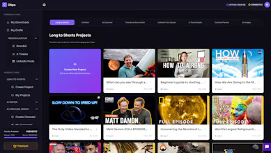 Clipo AI — One Video, 20 Content Pieces gallery image