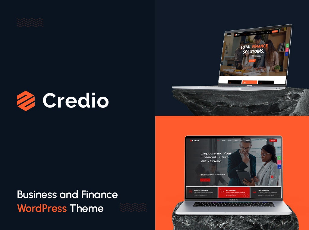 เครดิต - ธีม WordPress ด้านการเงินธุรกิจและเครดิต media 2