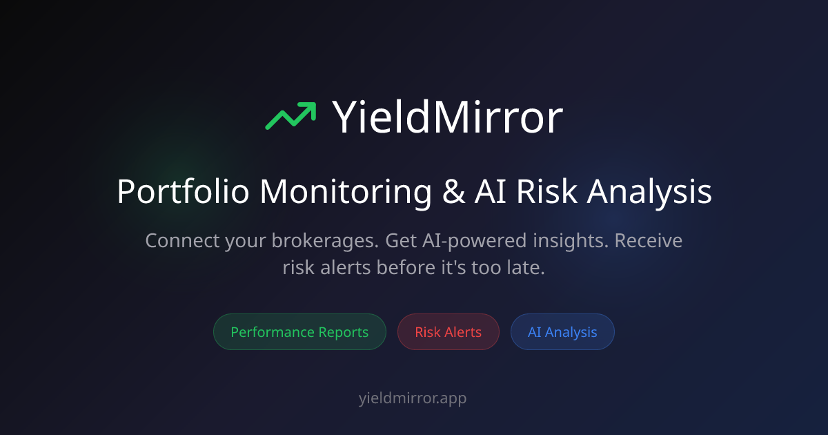 YieldMirror - Main product screenshot demonstrating key features and user interface