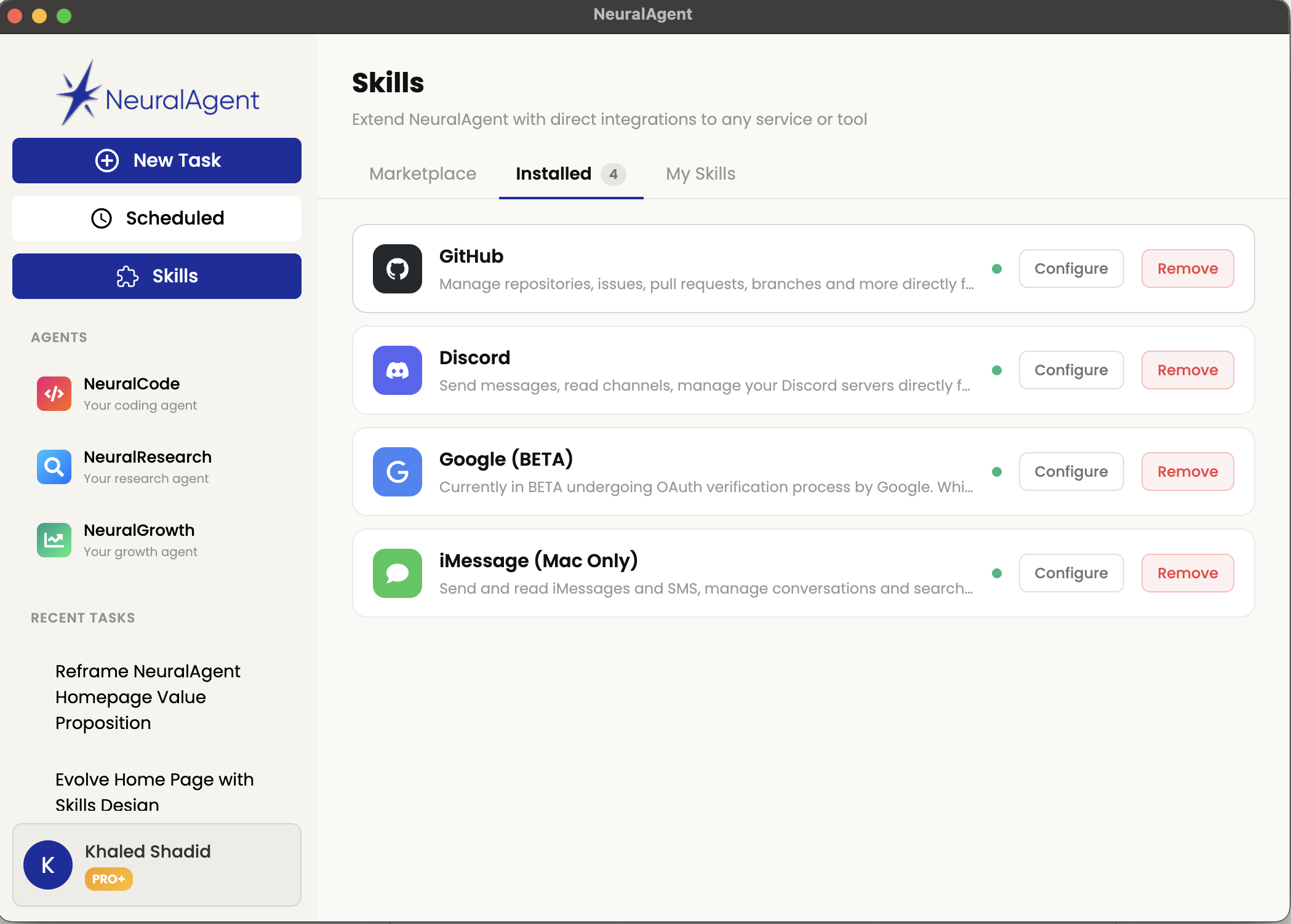 NeuralAgent gallery image