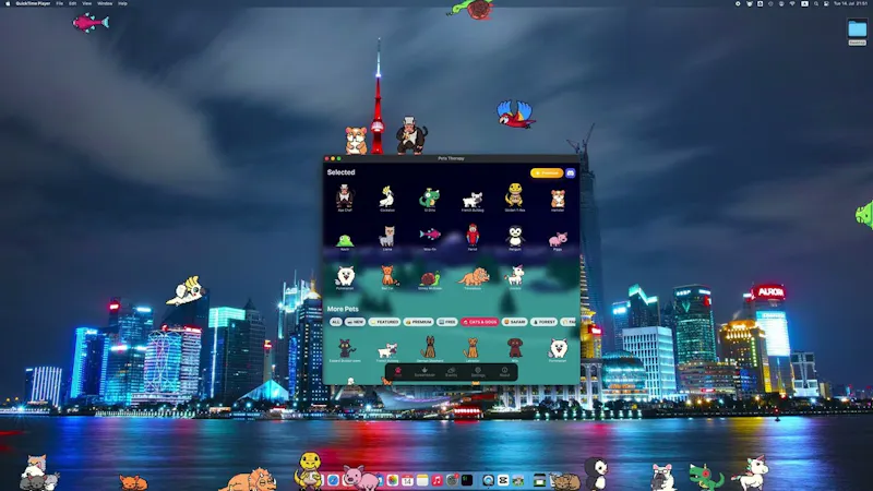 Pets Therapy - Desktop Pets screenshot 1 (video preview)