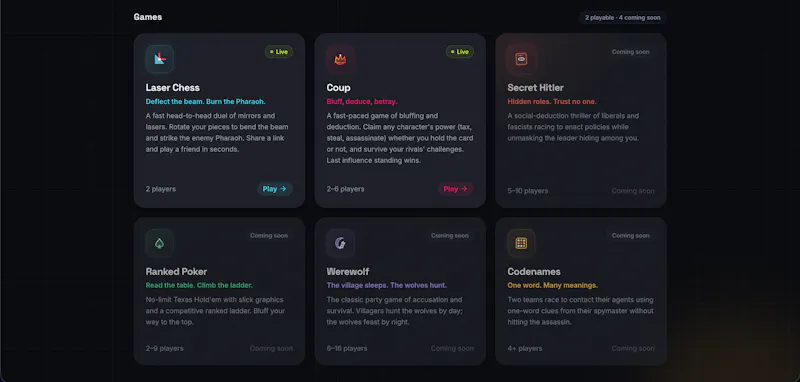 Game Night screenshot 1