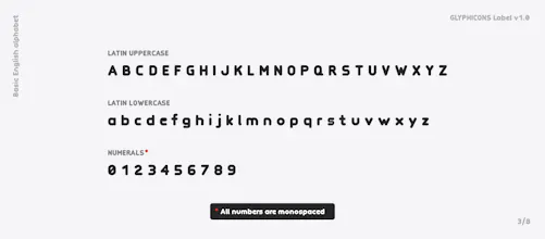 GLYPHICONS Label gallery image
