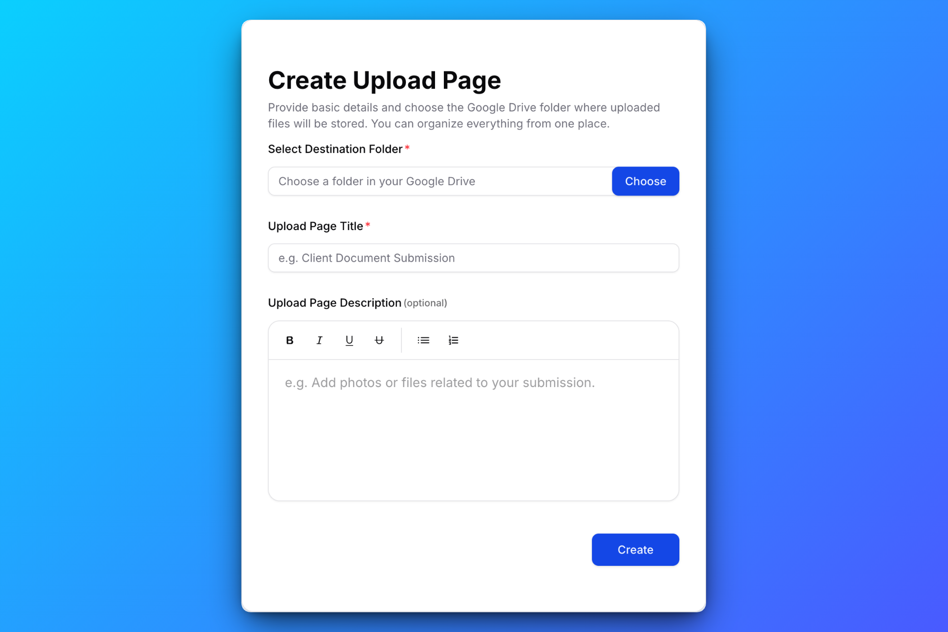 SendToDrive - Screenshot 2 showing product features and functionality