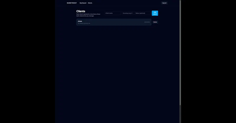 BANKTRUST screenshot 1