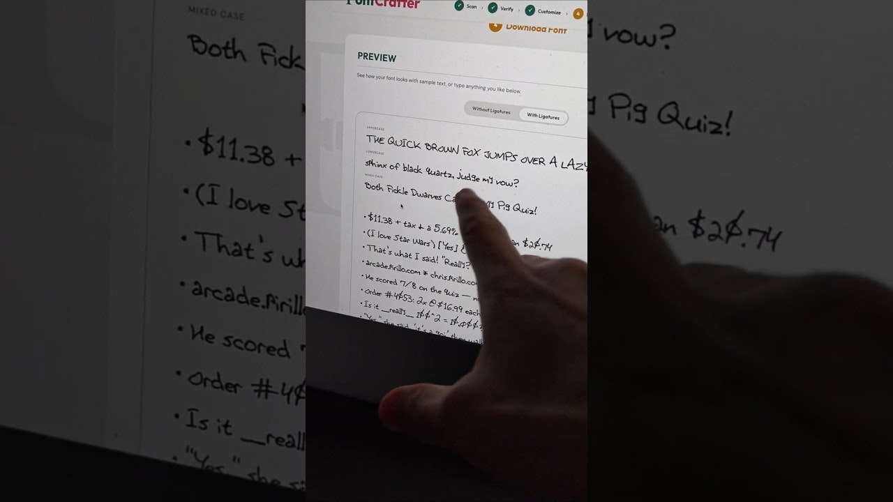 FontCrafter: Make Handwriting Fonts Free gallery image