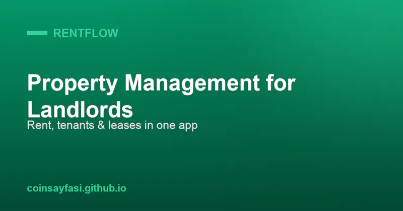 RentFlow screenshot 1