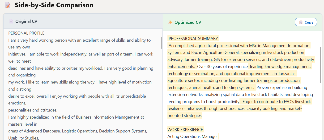 Mastering.CV — Instant CV Upgrade gallery image