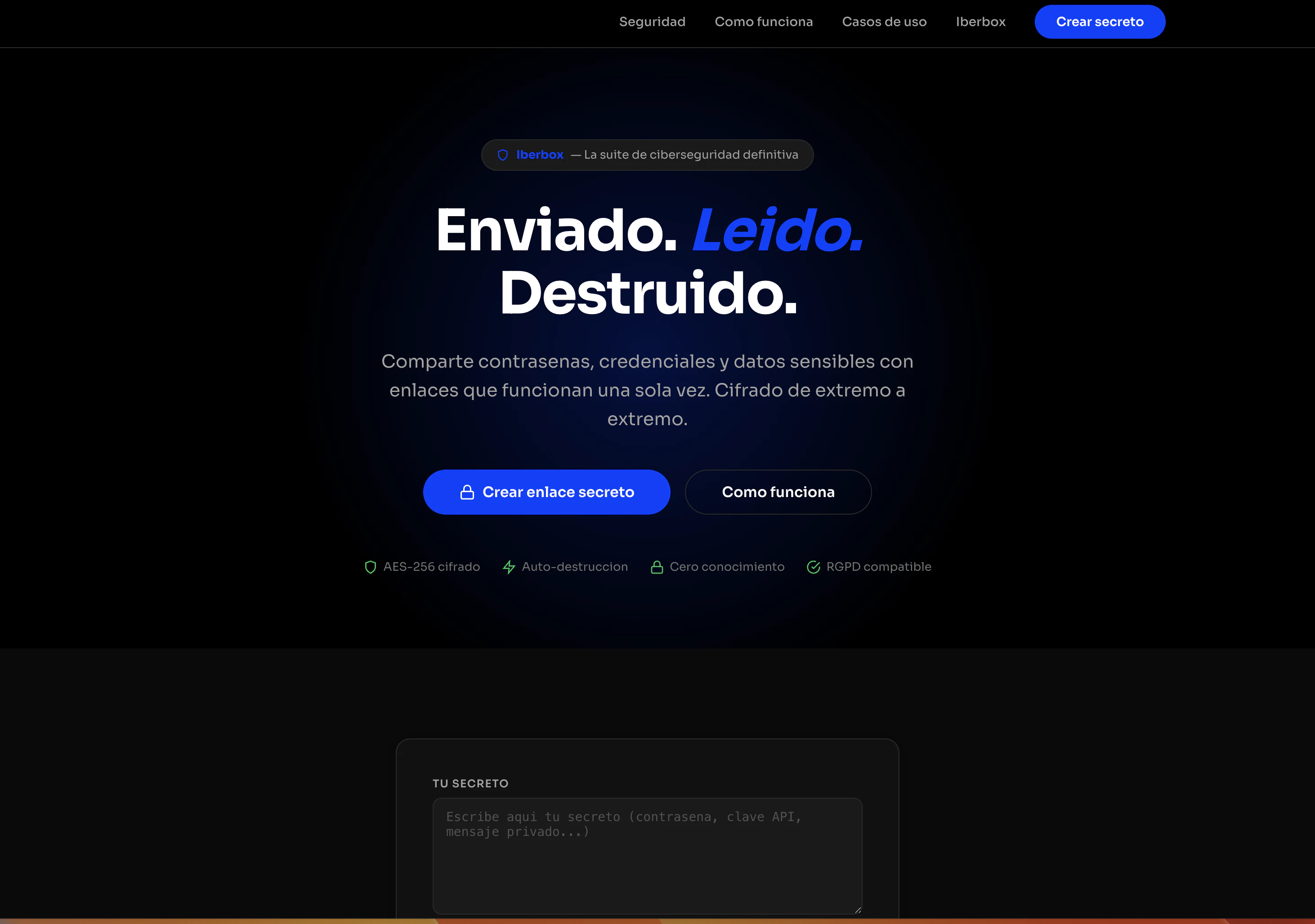 Iberbox Secret screenshot 1