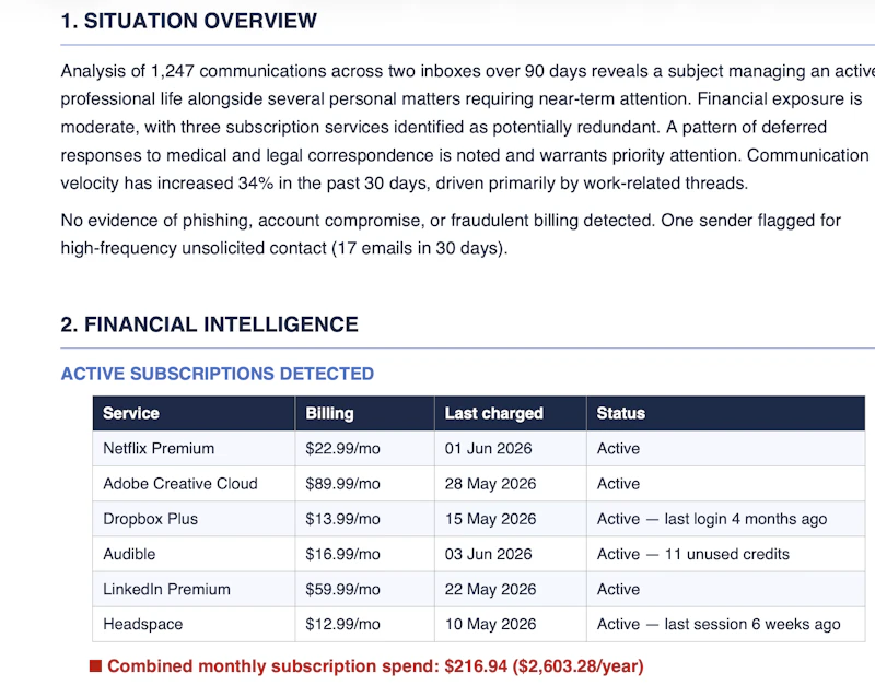 EmailBrain screenshot 4