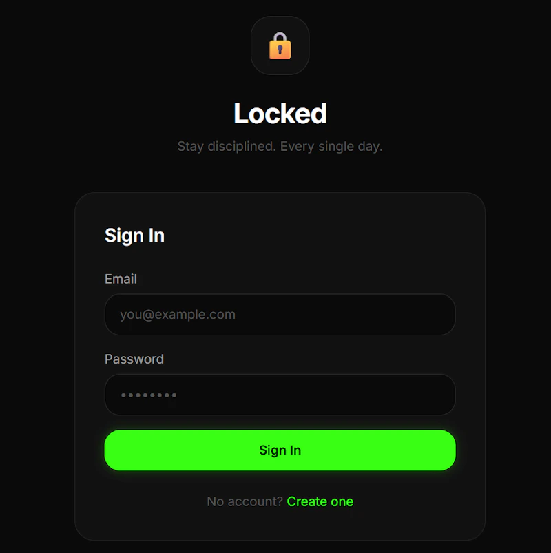 Locked - Productivity screenshot 1