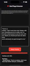 Red Flags Detector: Texting gallery image