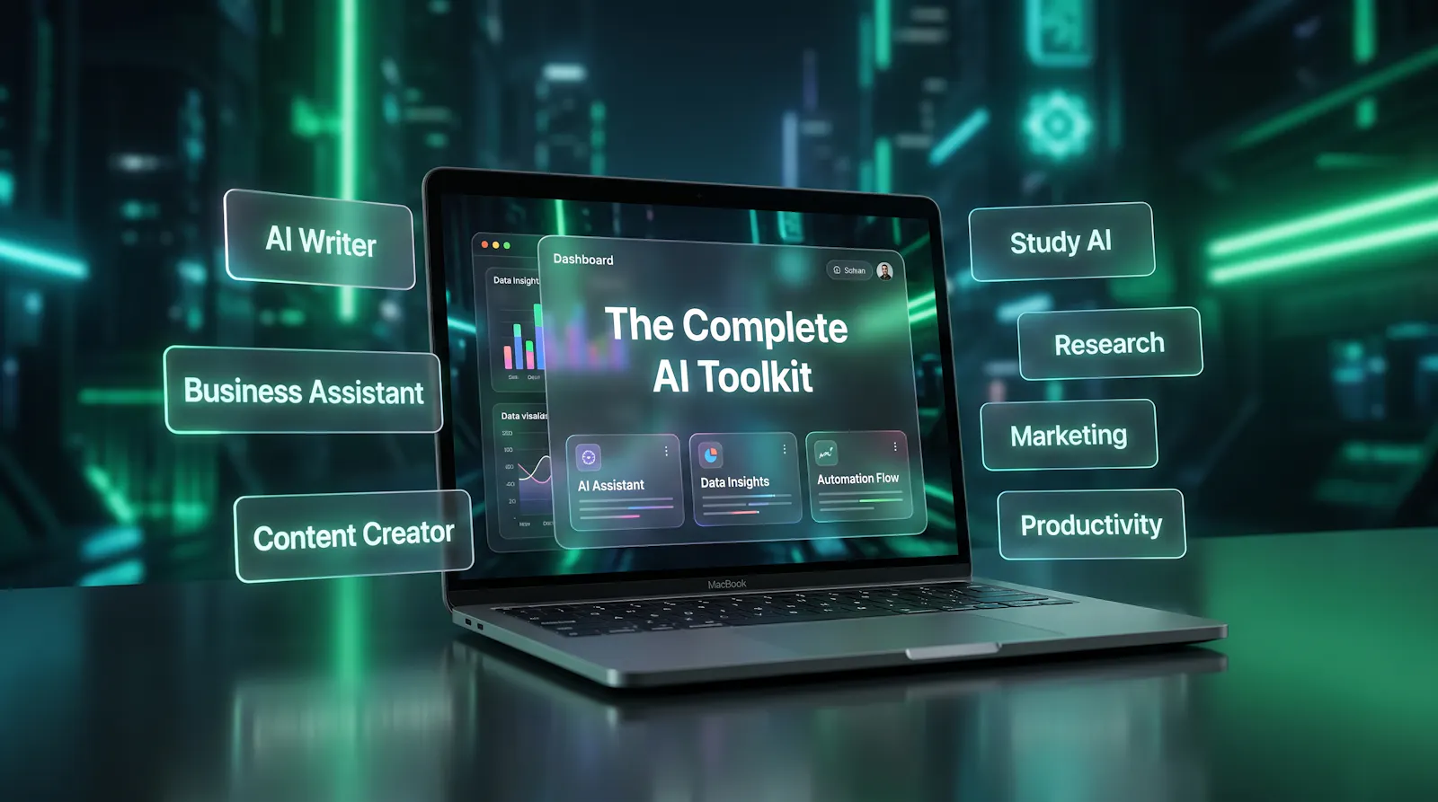 6 focused AI tools All-in-one workspace screenshot 5