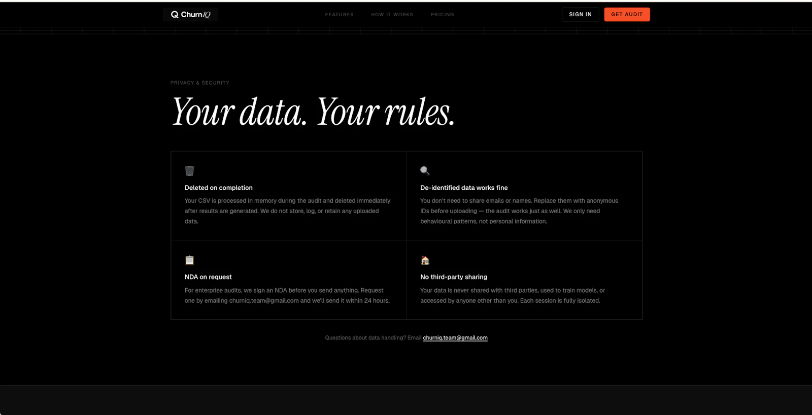 ChurnIQ screenshot 3
