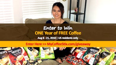 Enter to Win "ONE Year of FREE Coffee" gallery image