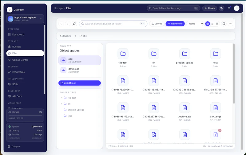 UStorage screenshot 2