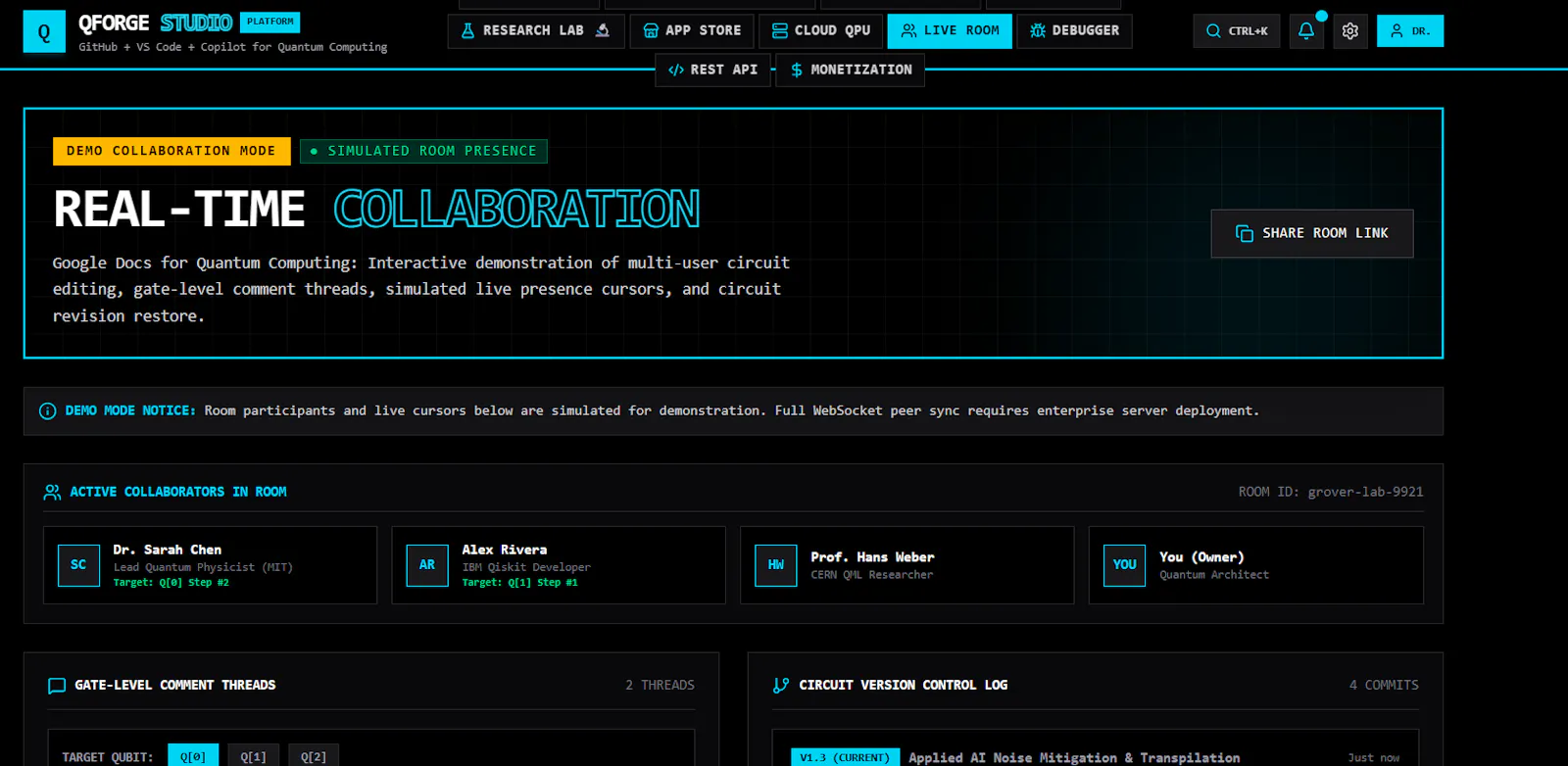 QFORGE Studio screenshot 3