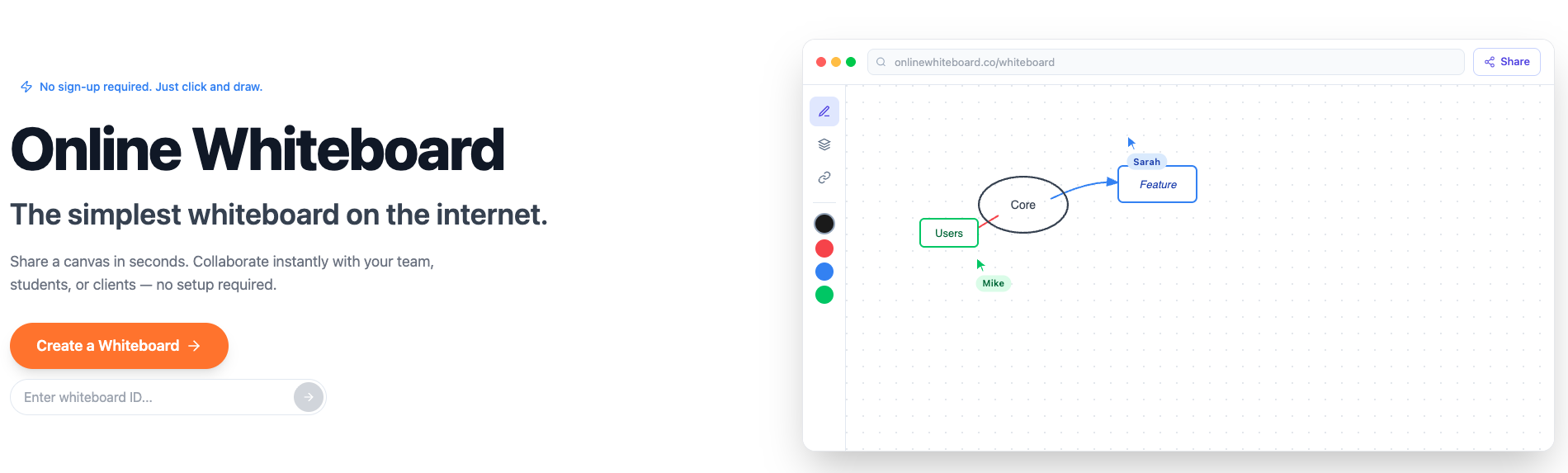 Online Whiteboard gallery image