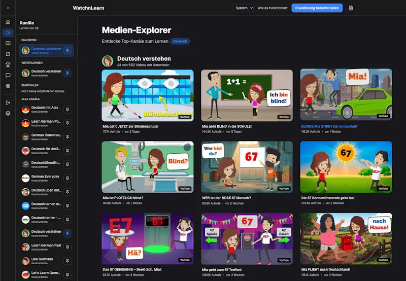 WatchnLearn screenshot 1
