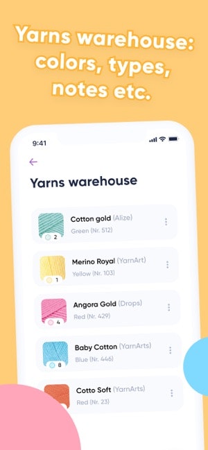 Crochet app - counters, patterns & tools gallery image