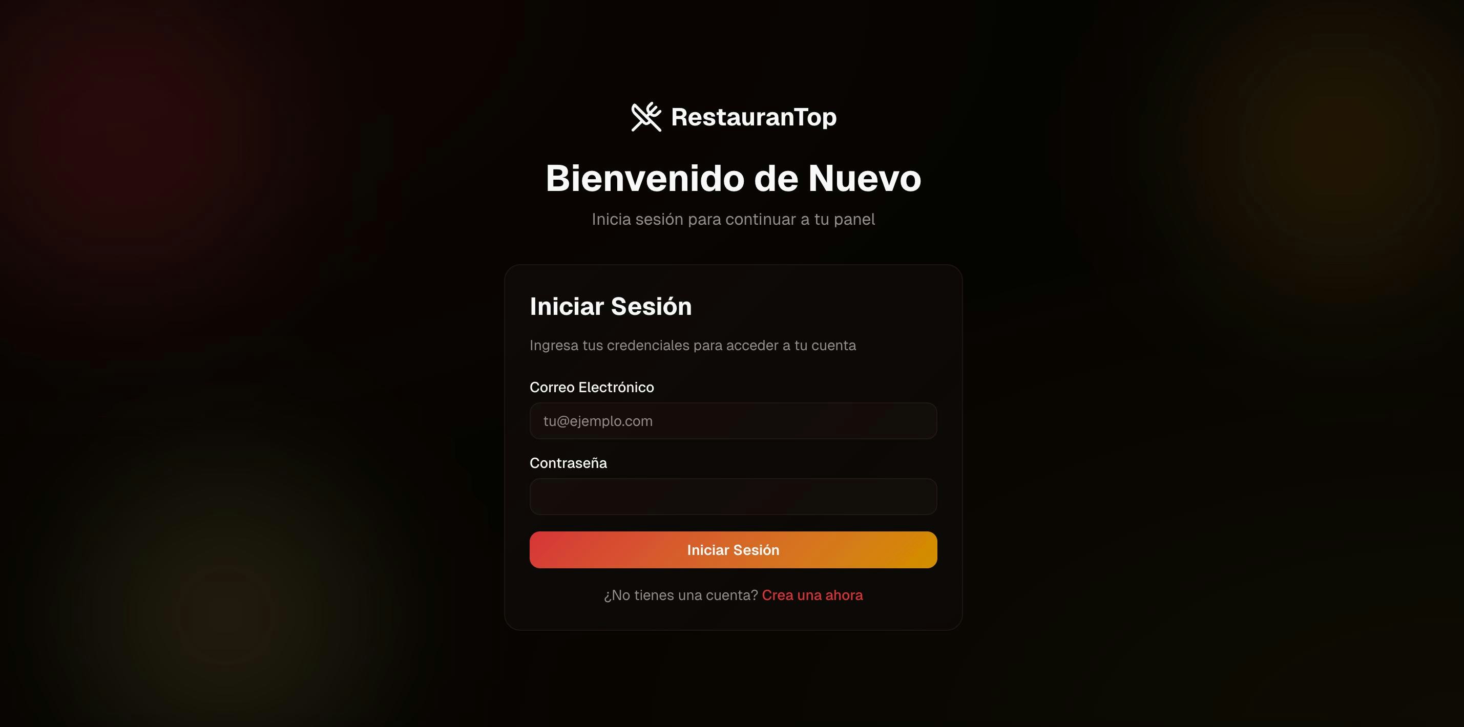 RestauranTop - Screenshot 2 showing product features and functionality