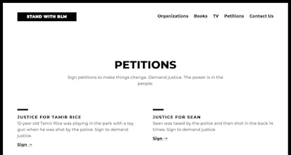 Stand With BLM gallery image