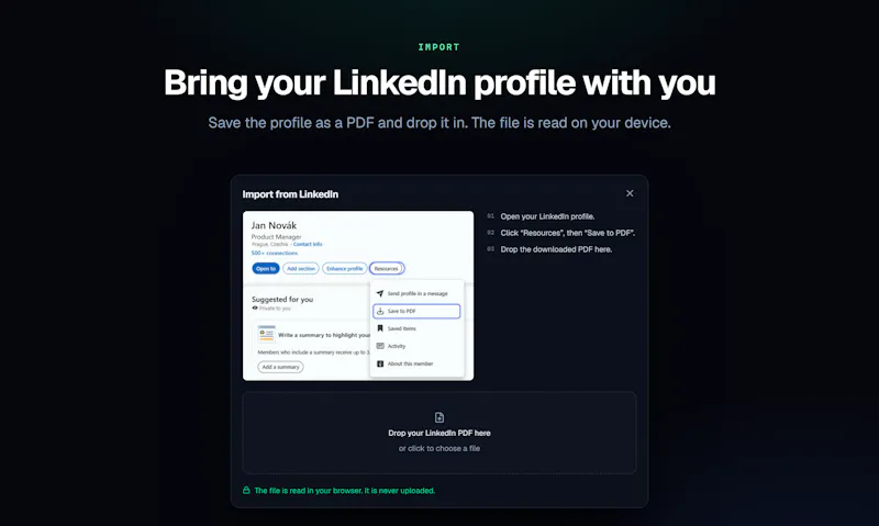 Cvfreely screenshot 5