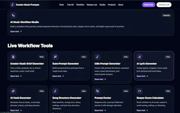 Release Lab by Creator Music Prompts gallery image