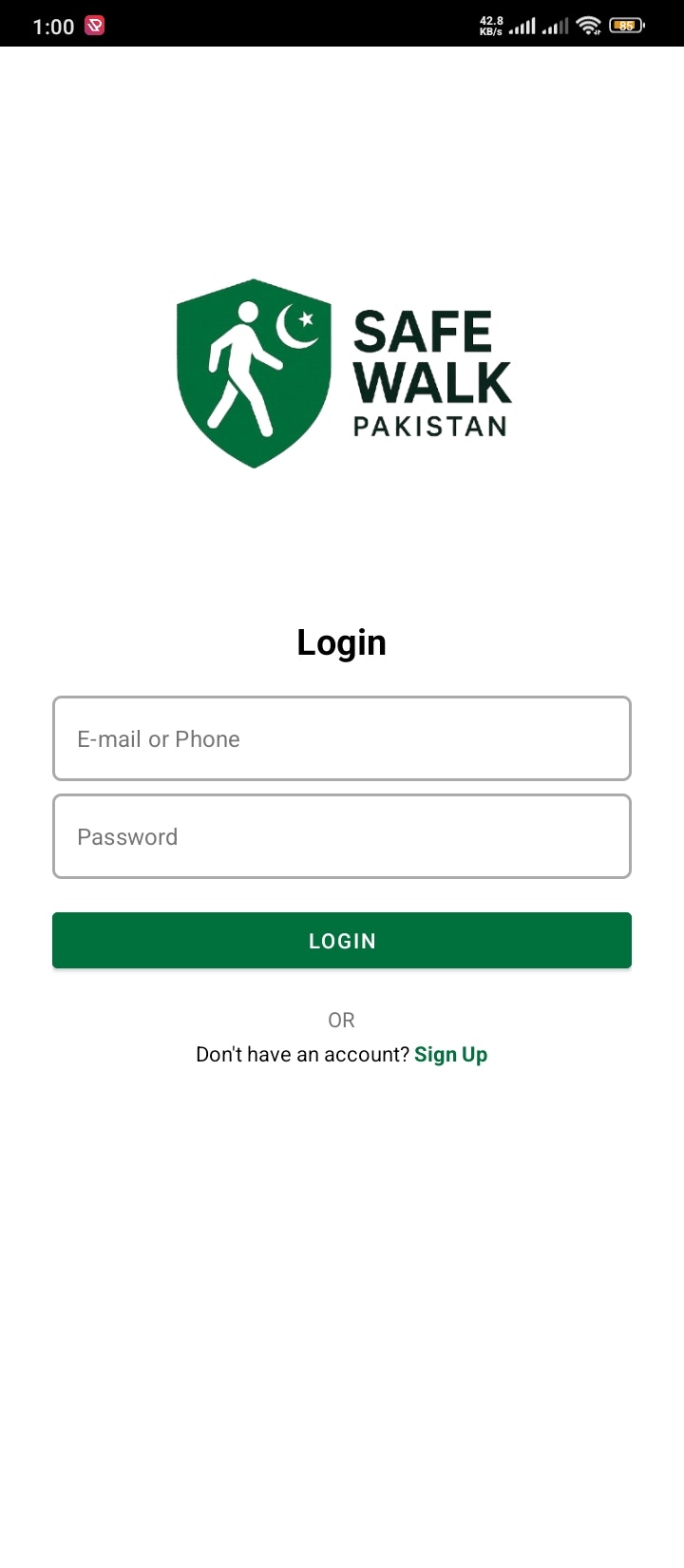 Safe Walk Pakistan logo