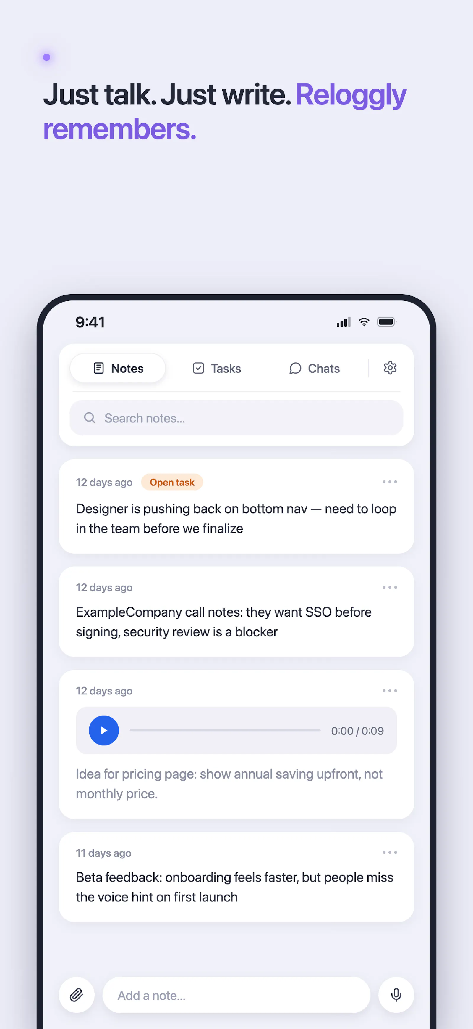 Reloggly screenshot 4