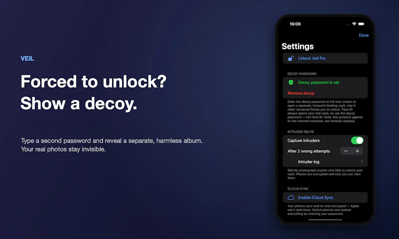 Veil — Private Photo Vault screenshot 3