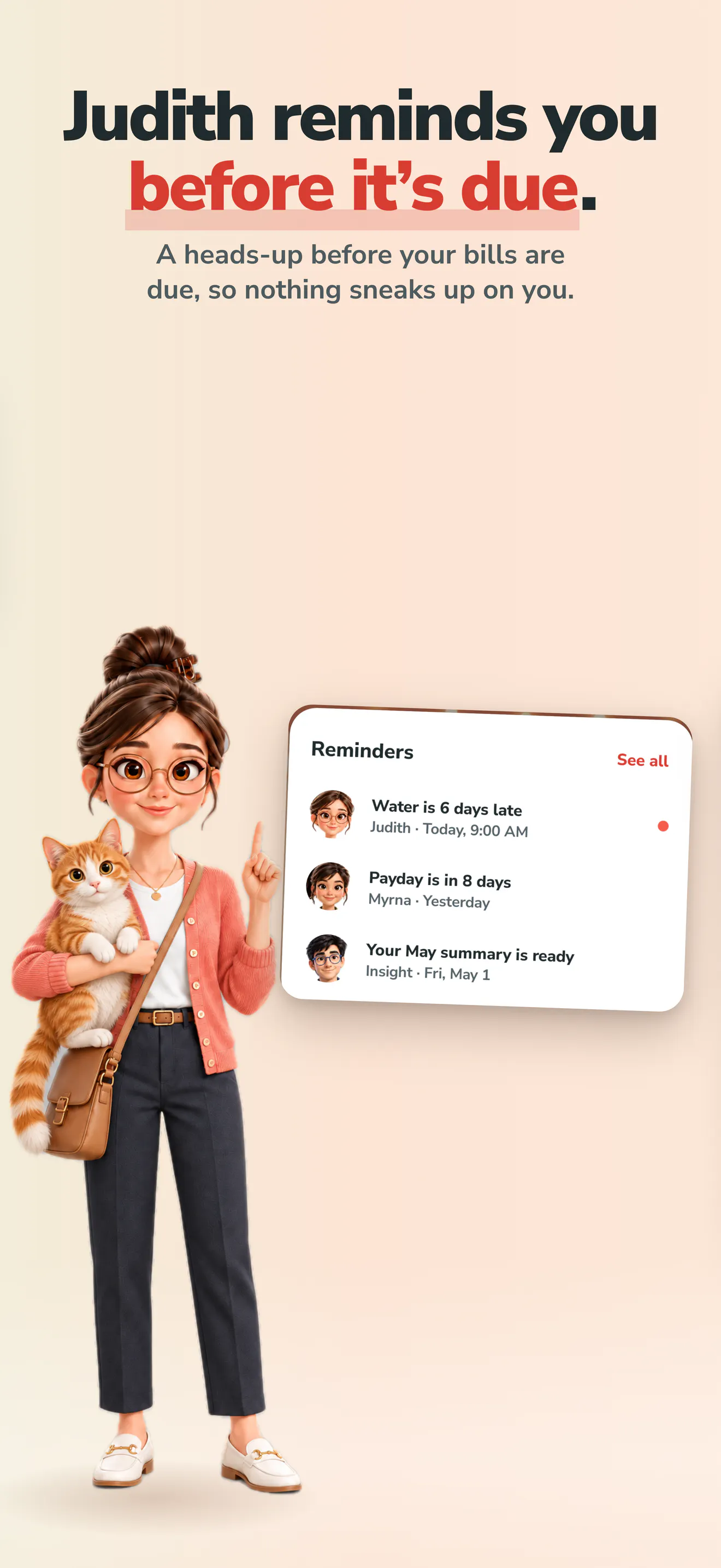 Myrna & Judith: Bill Tracker gallery image