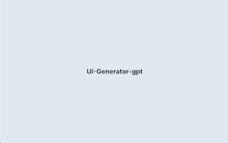 UI Components generator GPT media 1