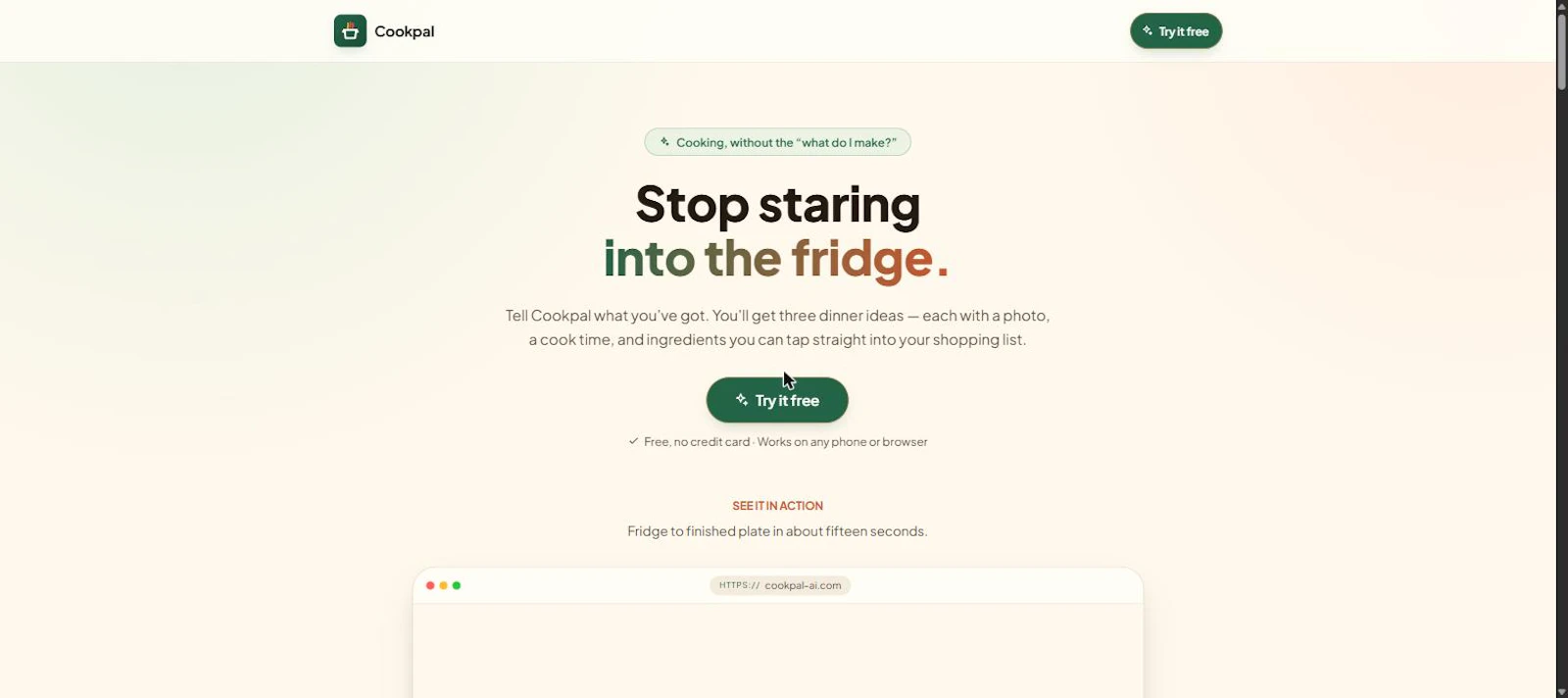 Cookpal screenshot 1