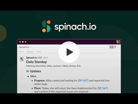 startuptile Spinach.io-Your AI Scrum Master