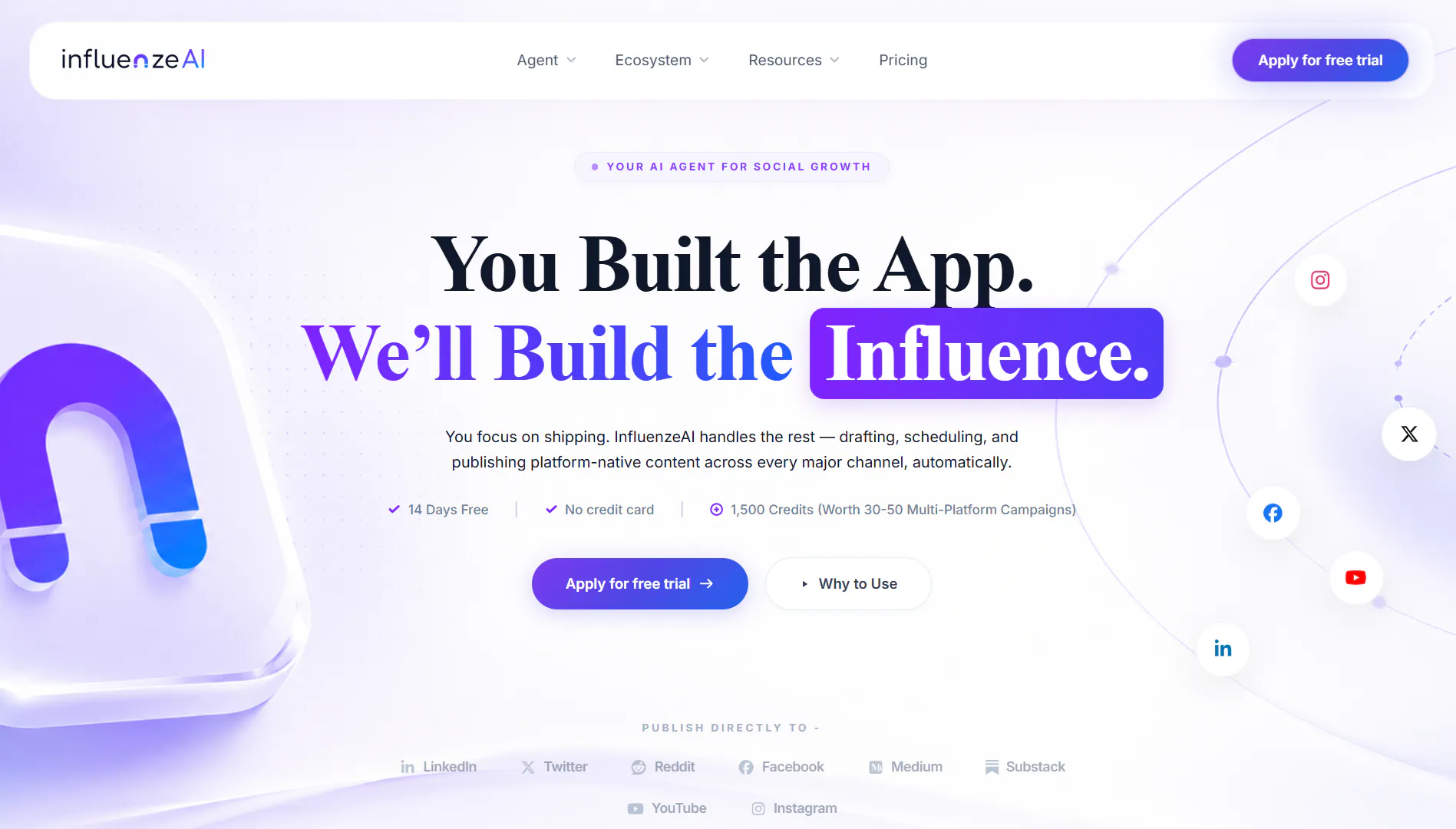 InfluenzeAI gallery image