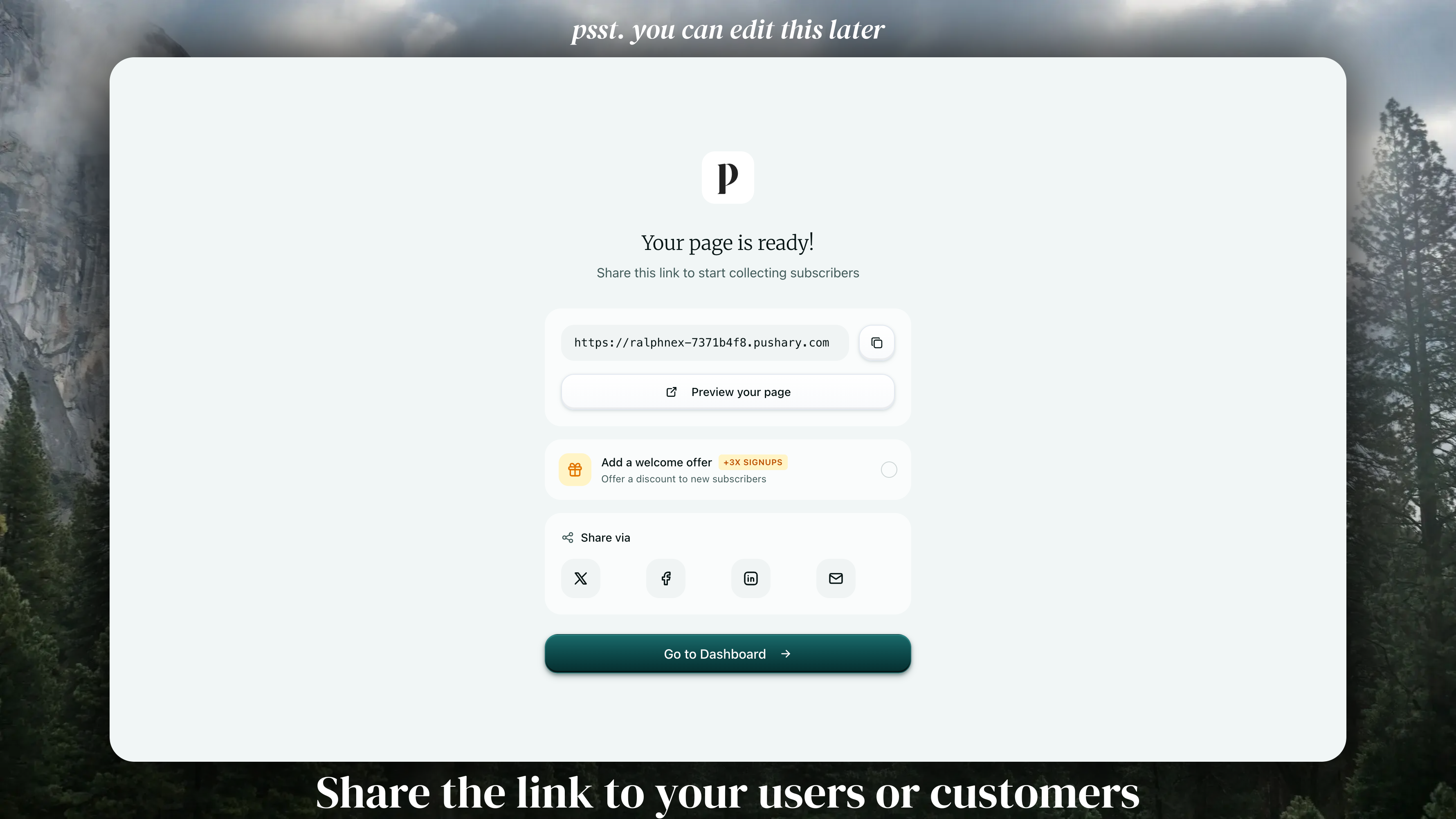 Pushary gallery image