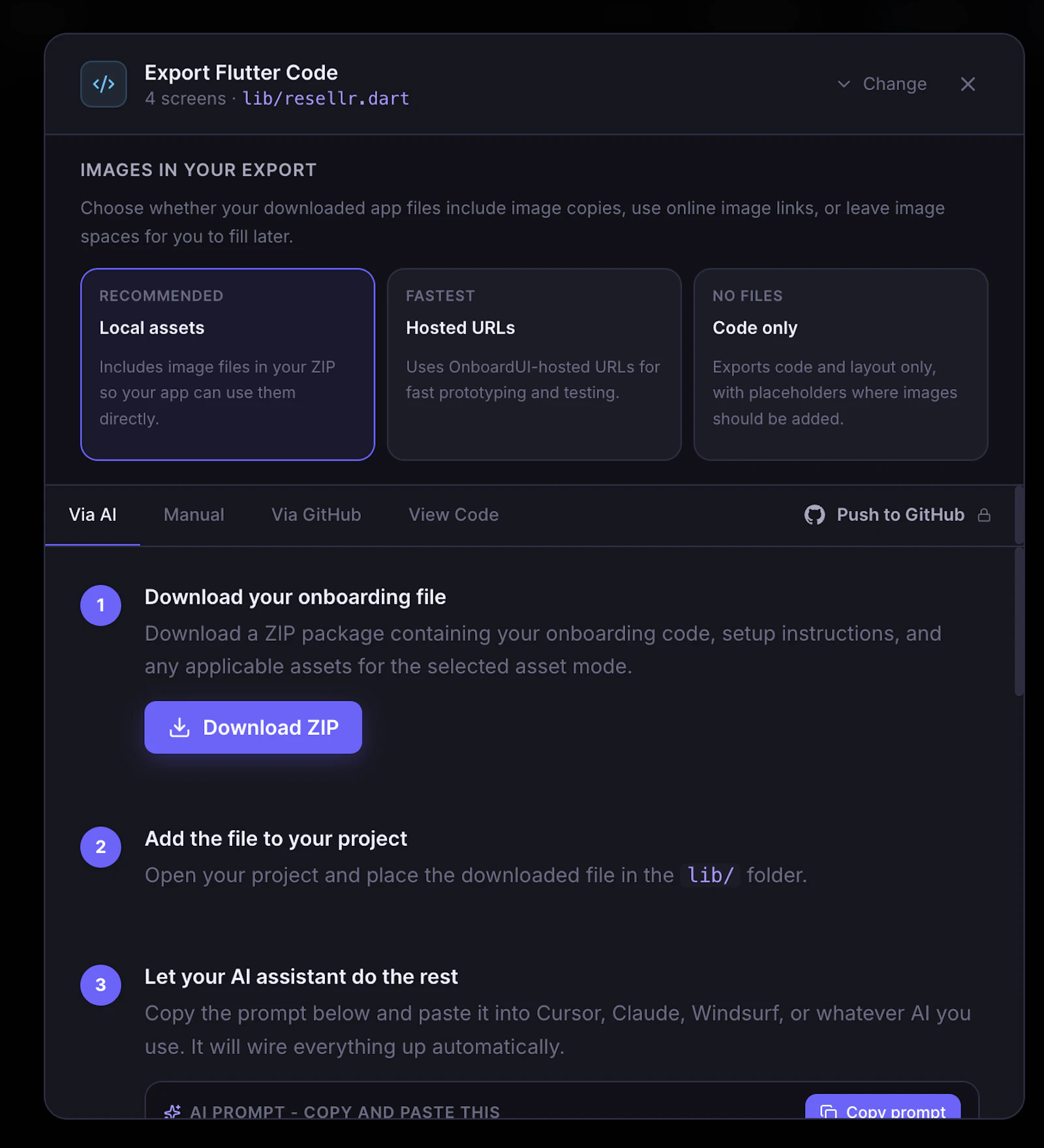 OnboardUI screenshot 5