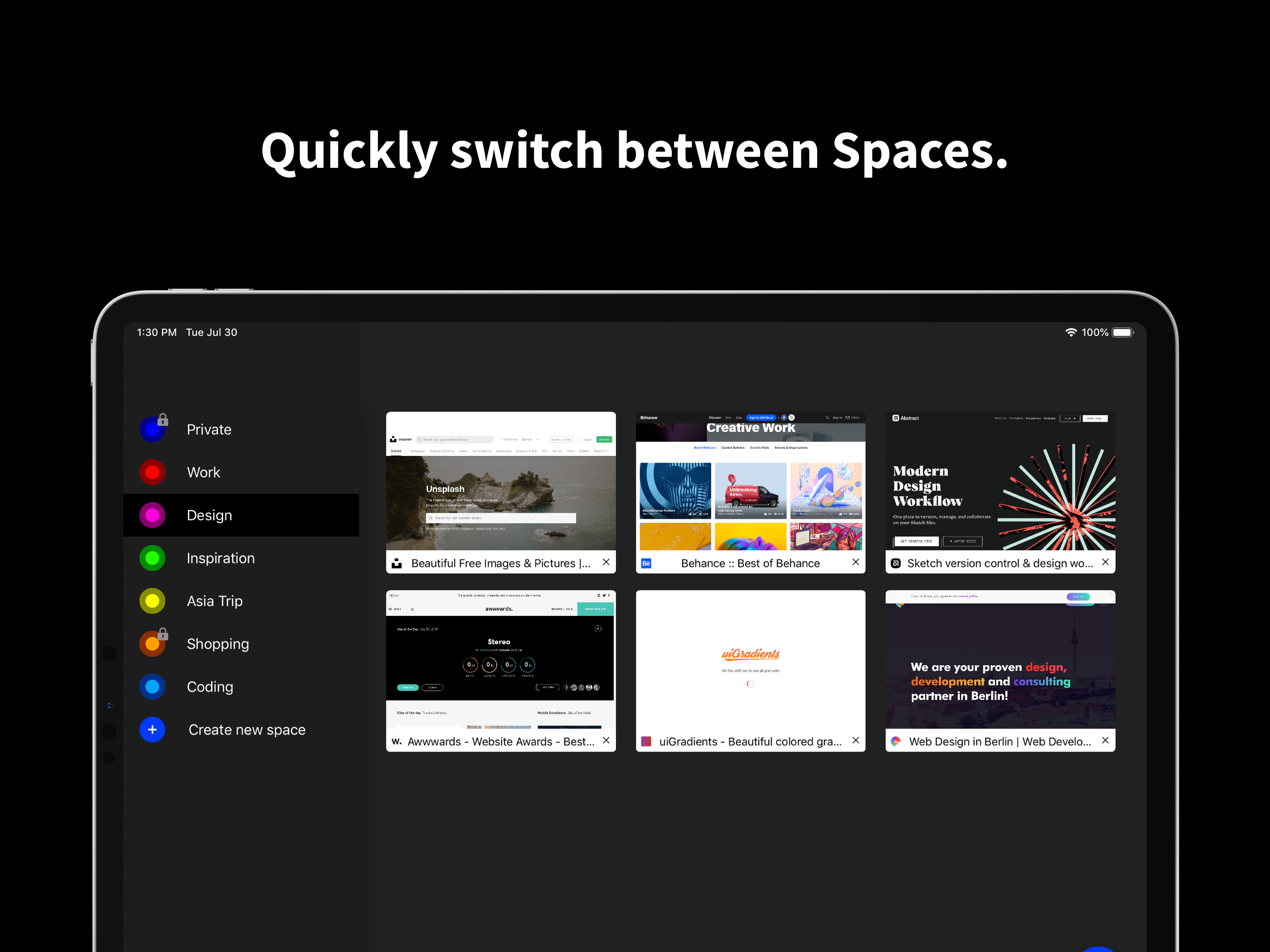 Space Browser - The first mobile browser made for power users | Product ...