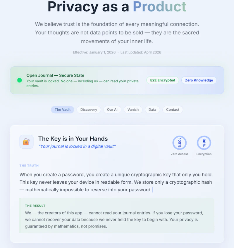 Open Journal — Reflect. Connect. Grow. screenshot 4