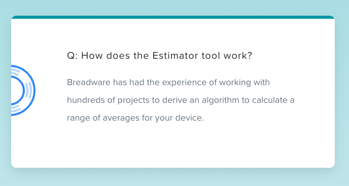 IoT Product Development Estimator gallery image
