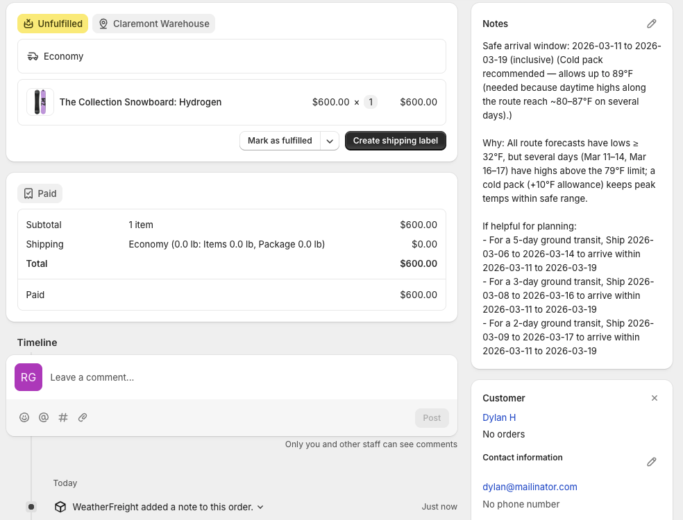 WeatherFreight gallery image