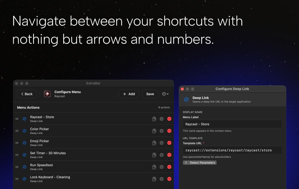 ExtraBar - Screenshot 5 showing product features and functionality