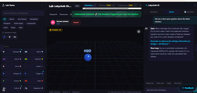 Labyrinth AI v1.0 screenshot 2