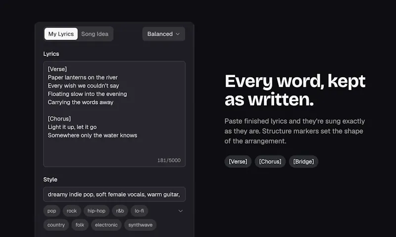 ToSong screenshot 2