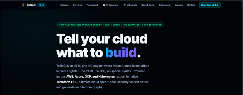 TellIaC (Human Infrastructure as Code) screenshot 2