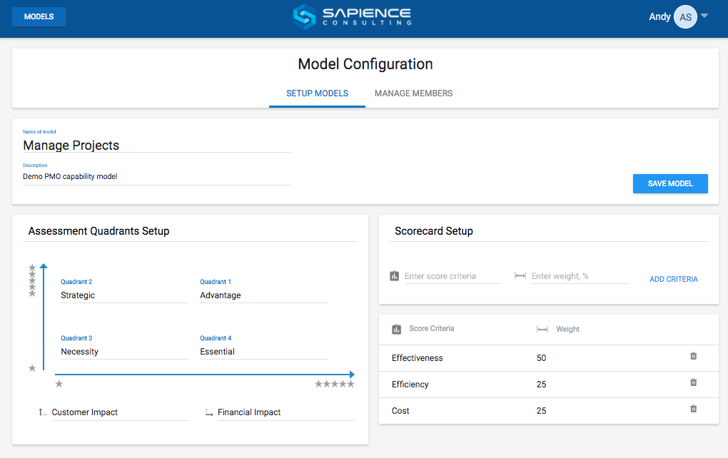 Strategic Quadrant - Team strategy collaboration tool gallery image