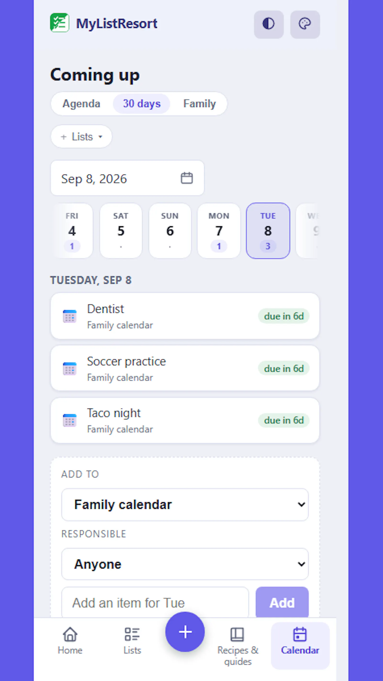 MyListResort screenshot 4