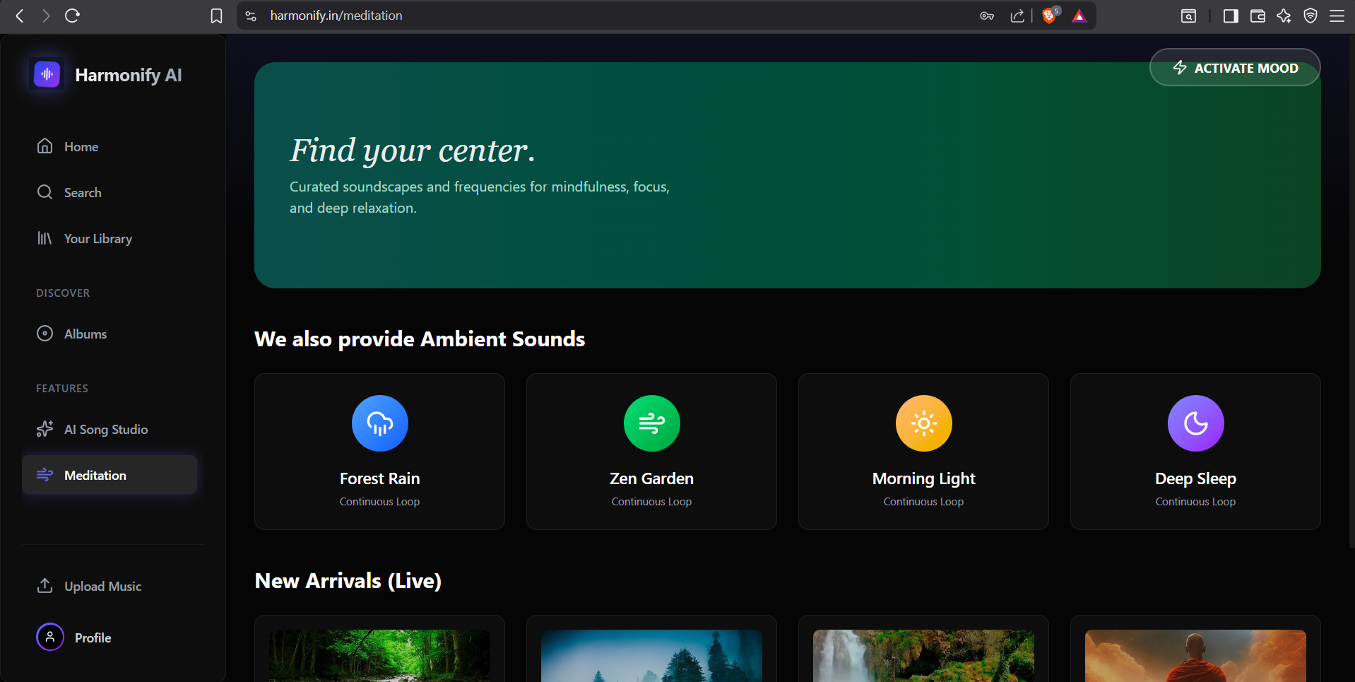 Harmonify Music AI gallery image