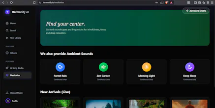 Harmonify Music AI gallery image